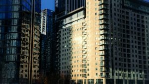 huge office building