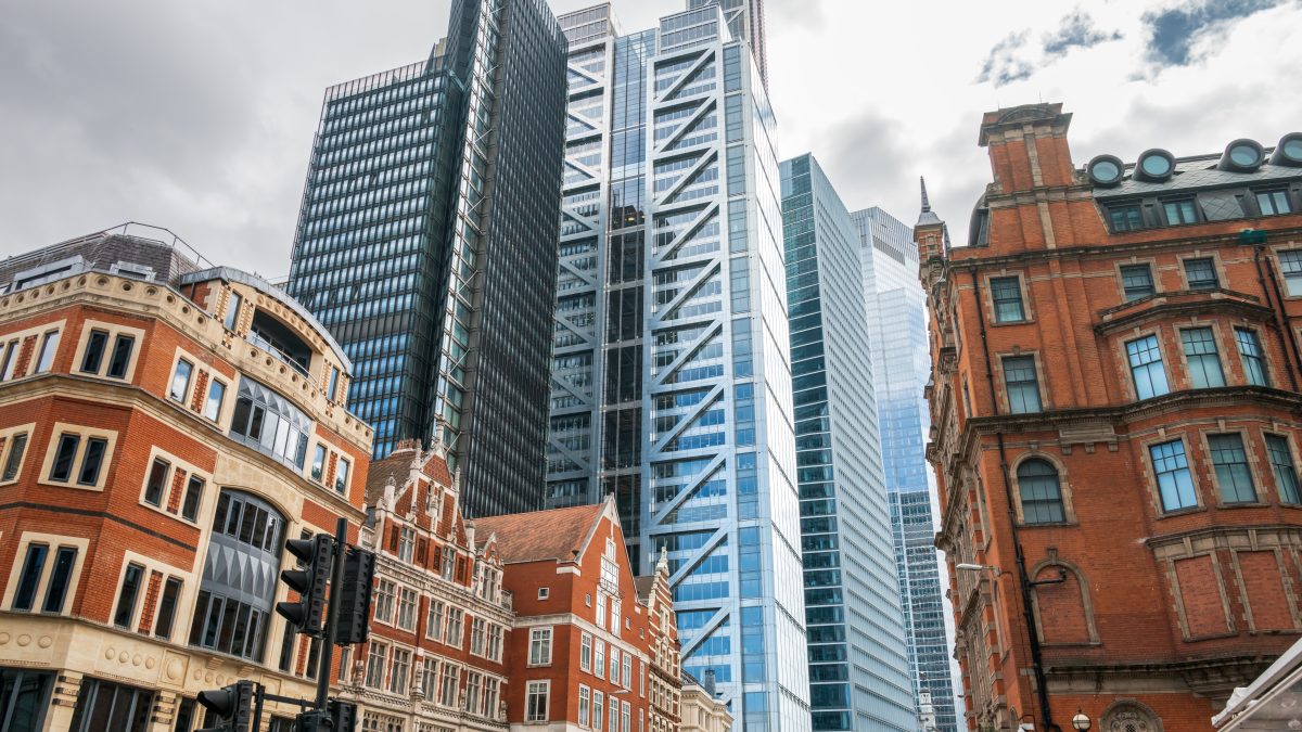 Tall building in central london