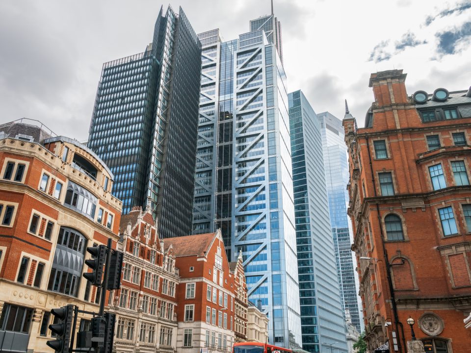 Tall building in central london