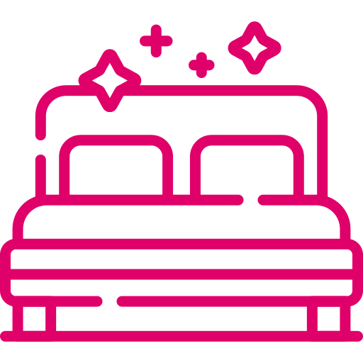 icon of a bed