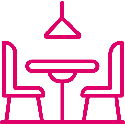 Dining table icon